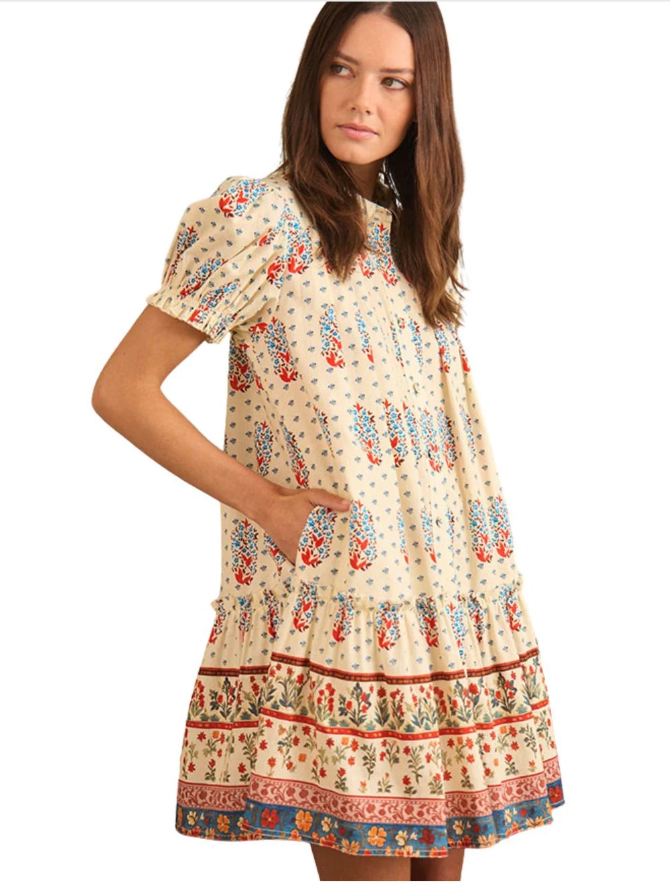 Drifter Fall Floral Dress