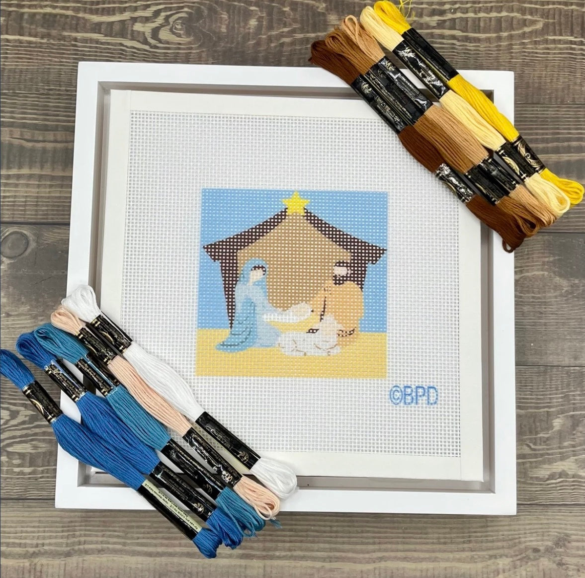 Nativity Needlepoint Kit
