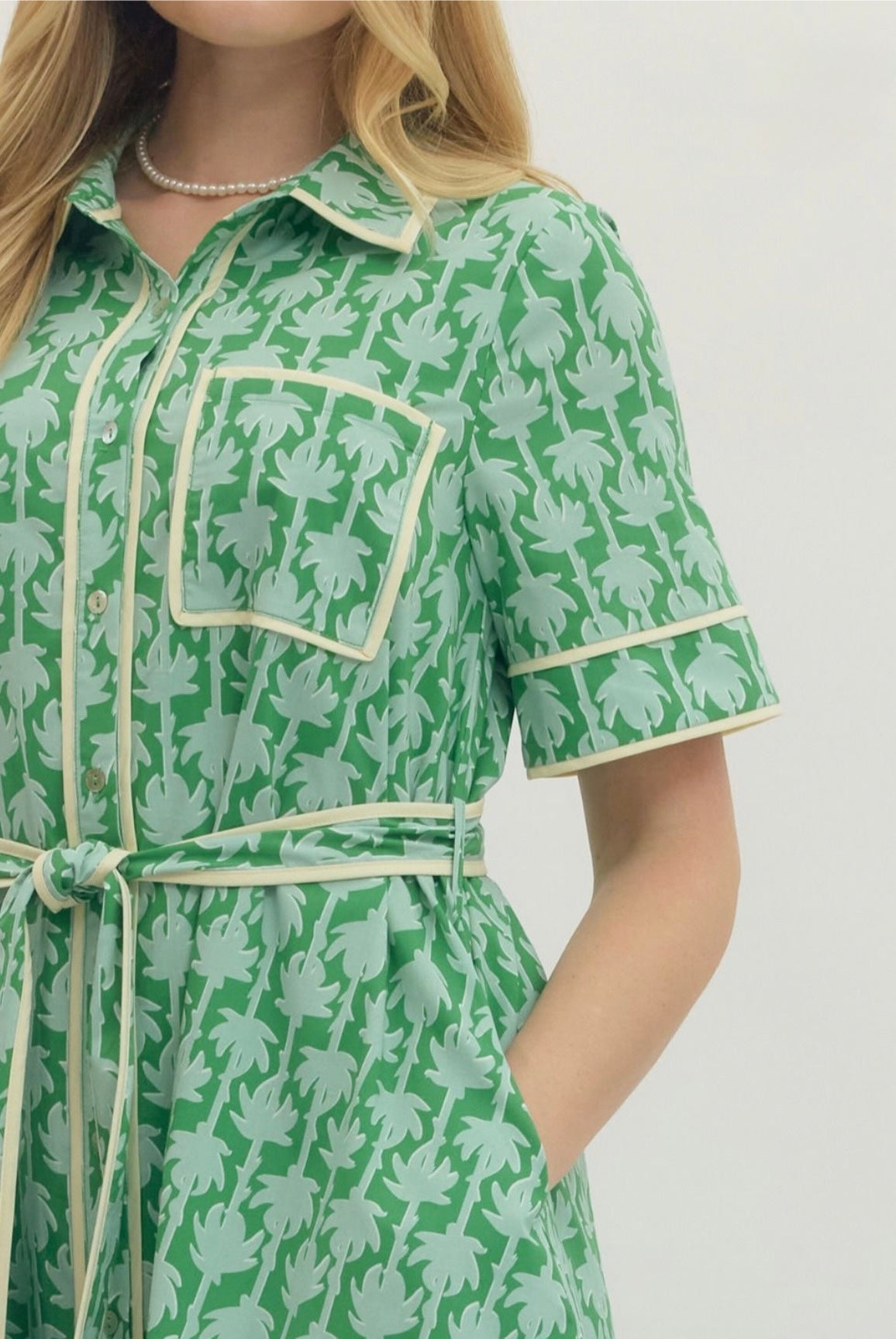 Sweet Palm Maxi Dress