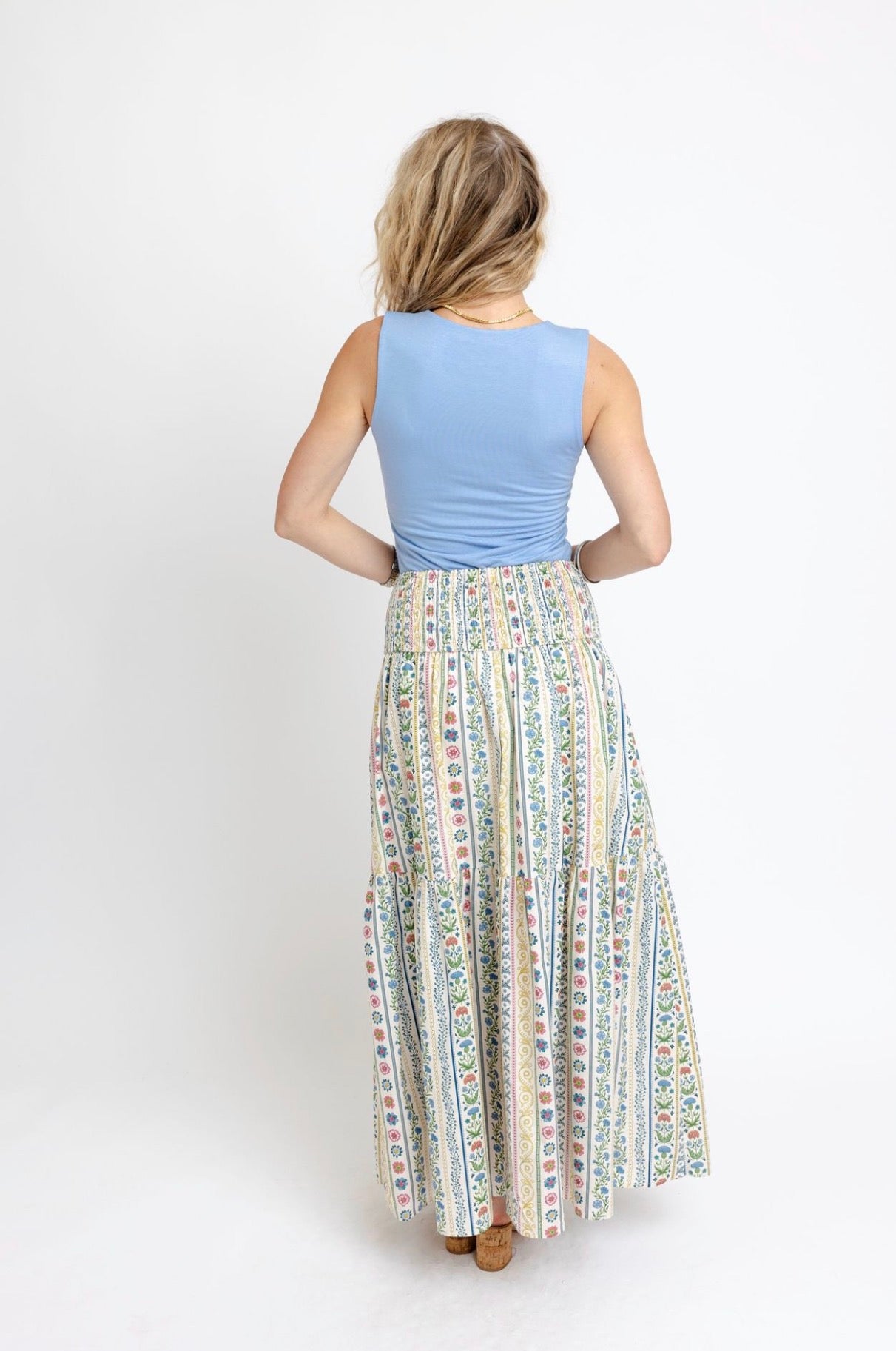 French Cottage Maxi Skirt