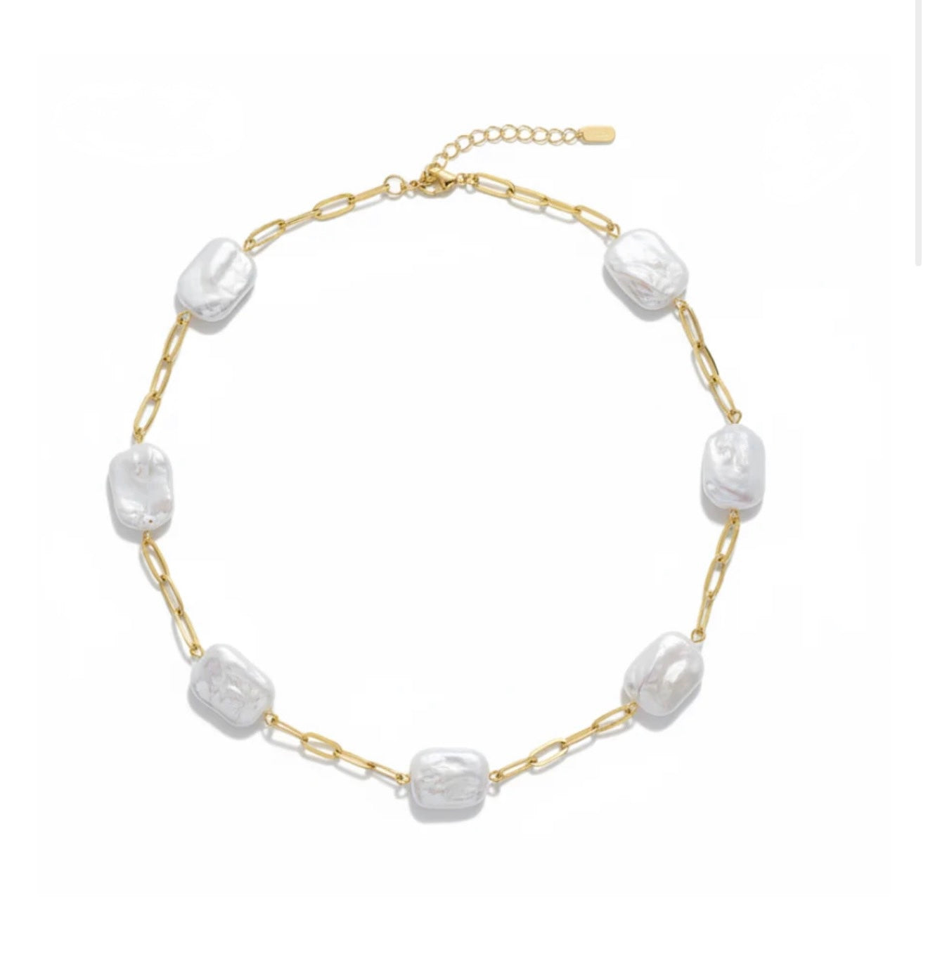 Sea Pearl Chain Necklace