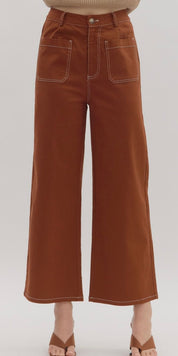 Chestnut Wide Leg Pant