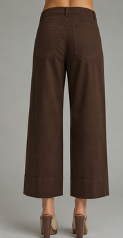 Camel Wide Leg Pant