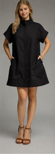 Black Fan Dress