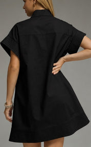 Black Fan Dress