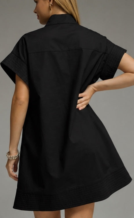 Black Fan Dress