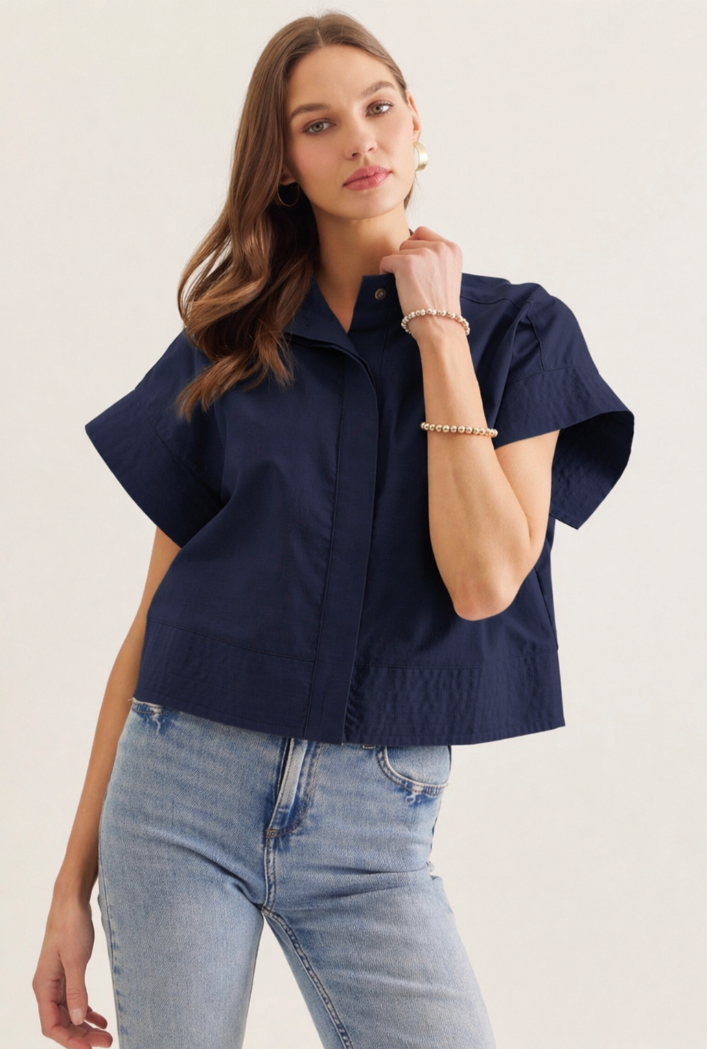True Navy Top