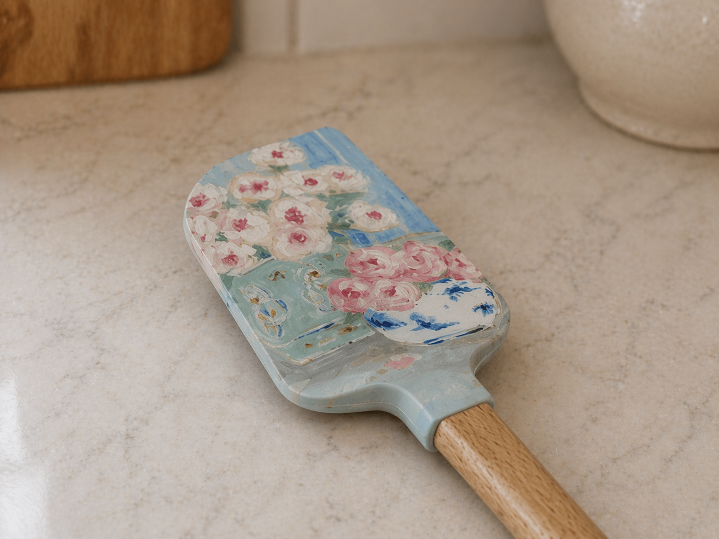 Floral Spatula Set