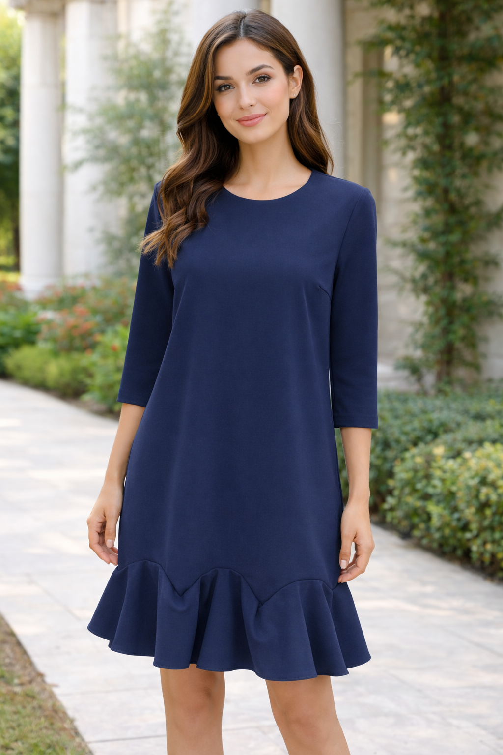 Navy Cocktail Dress