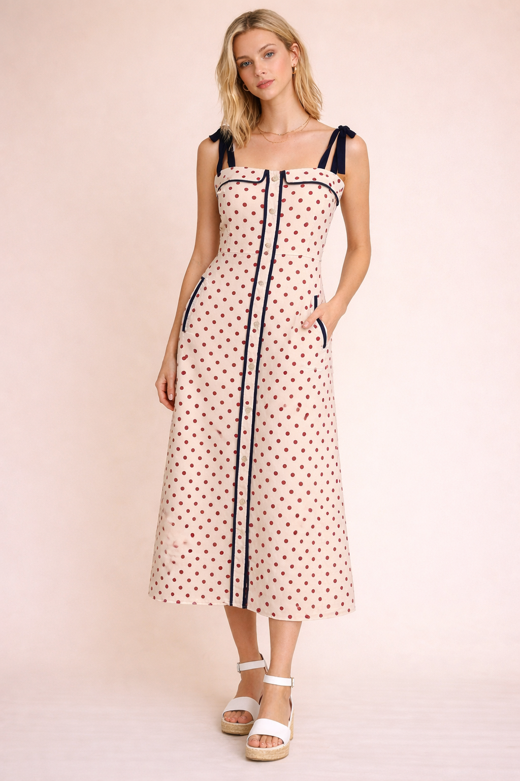 USA Polka Dot Dress