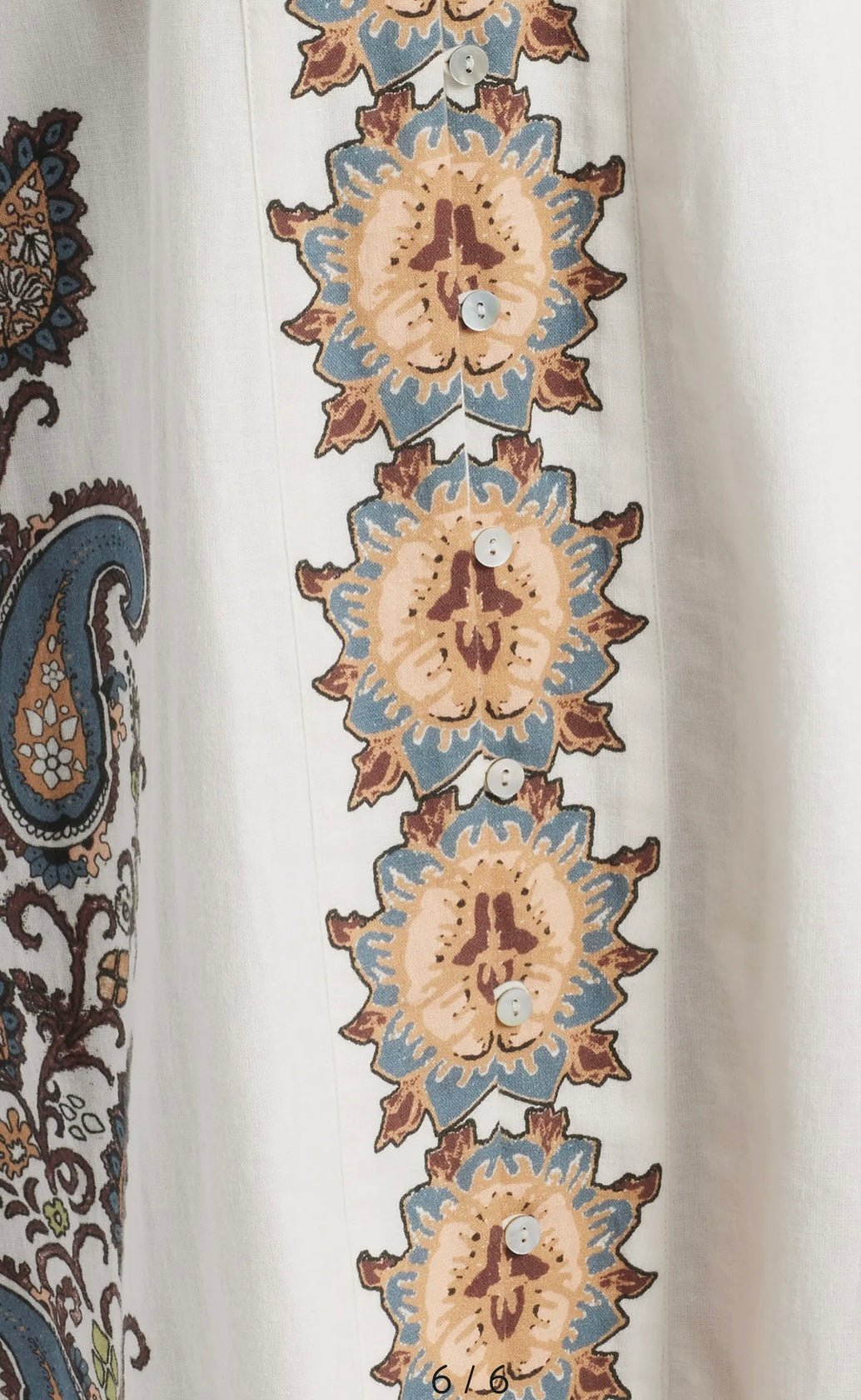 Side view of the Jolene Ankle Dress showing the smocked bodice and back slit – Lady & Tucker