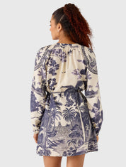 Lisette Dress styled full length, a Hunter Bell raglan sleeve mini – Lady & Tucker