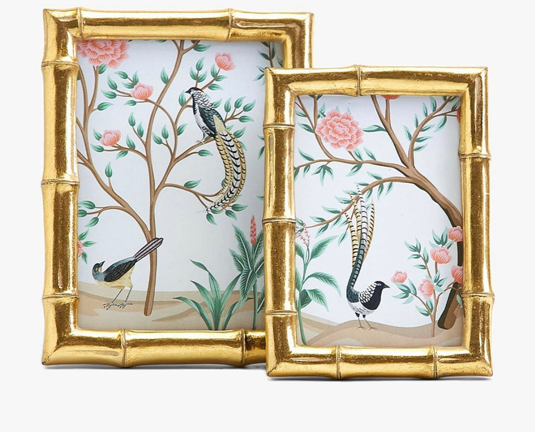 Gold Bamboo Frame 4x6
