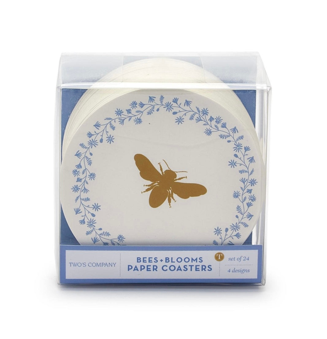 Bees Paper Coasters