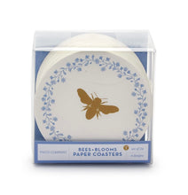 Load image into Gallery viewer, Bees Paper Coasters

