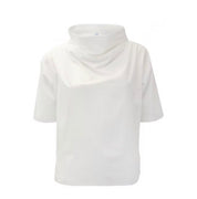 Back view of the Natalie Top, a Jill Hibbeln lightweight timeless top