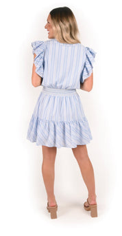 Santorini Stripe Maggie Dress