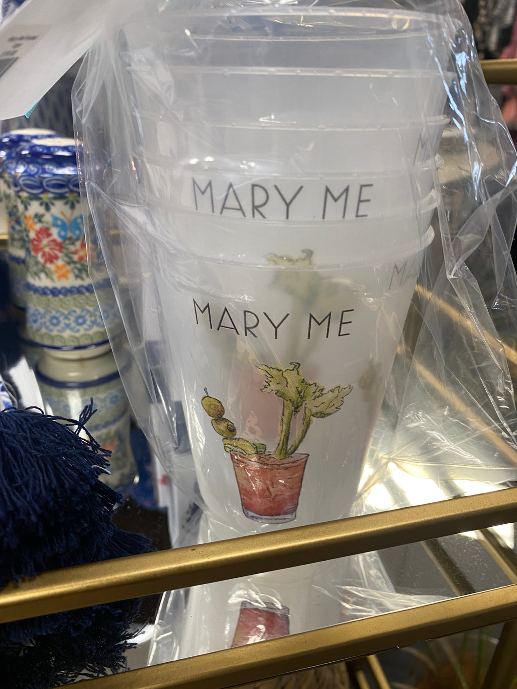 Mary Me Frosted Cups